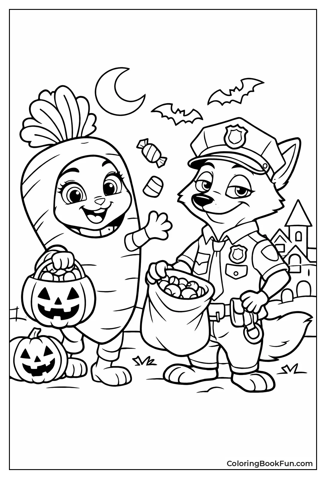 Halloween in Zootopia