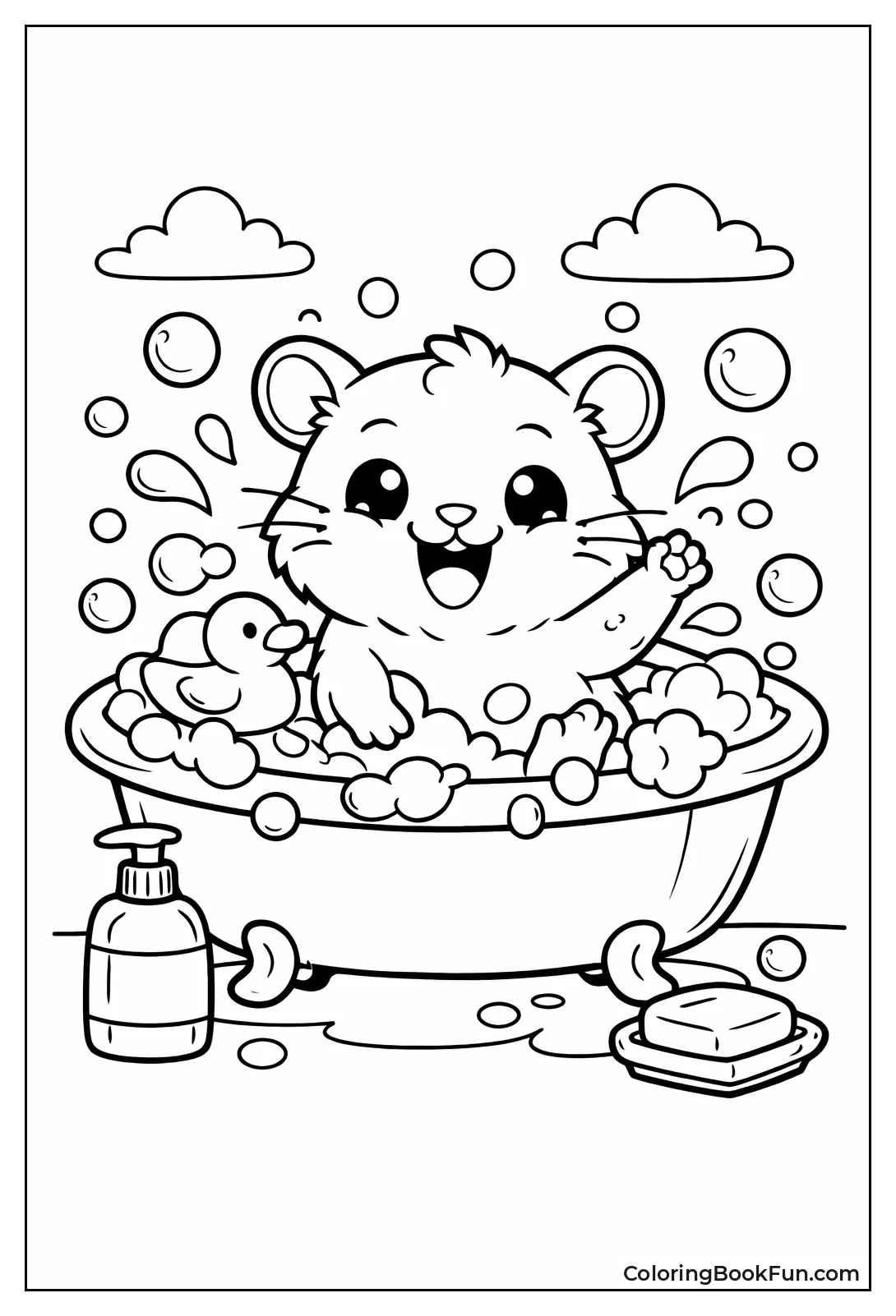 Hamster Bath Time
