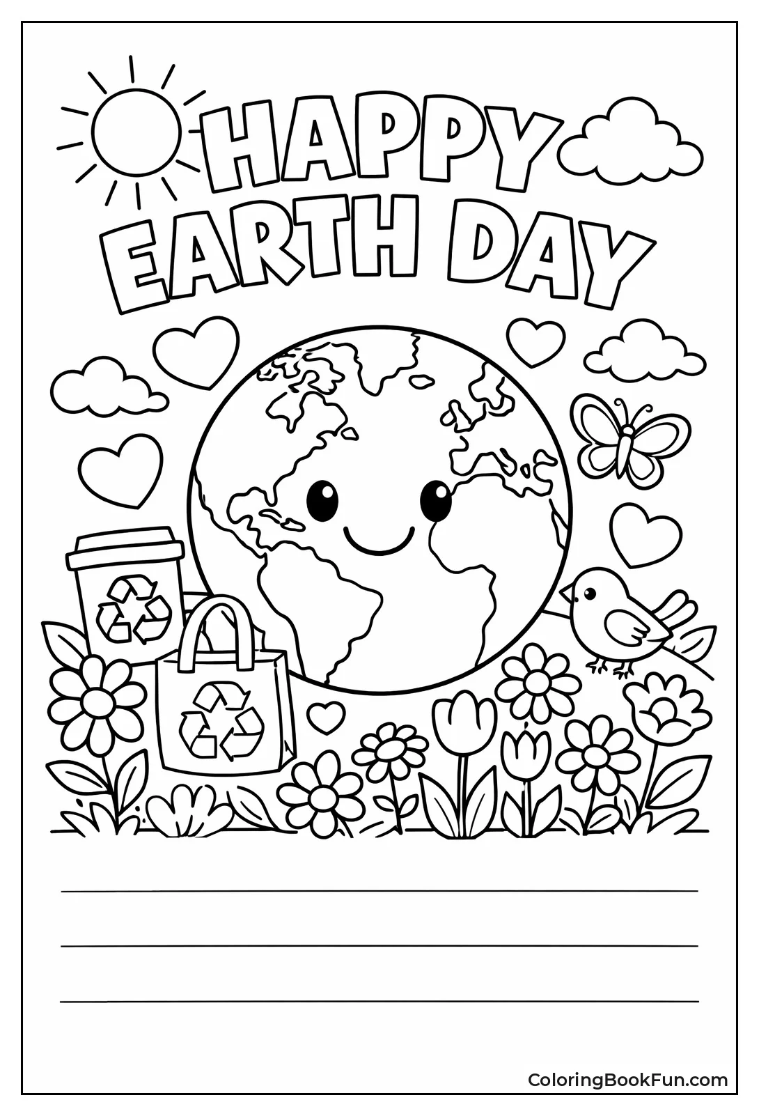 Happy Earth Day Card