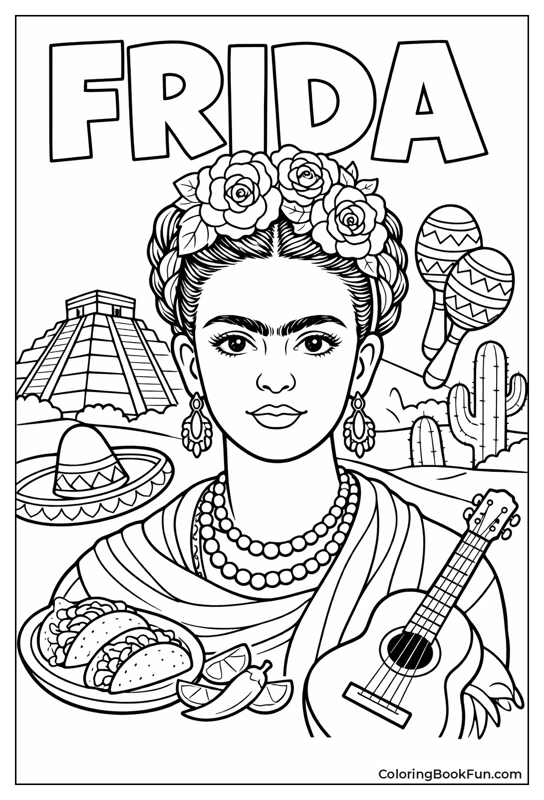 Frida Kahlo Portrait