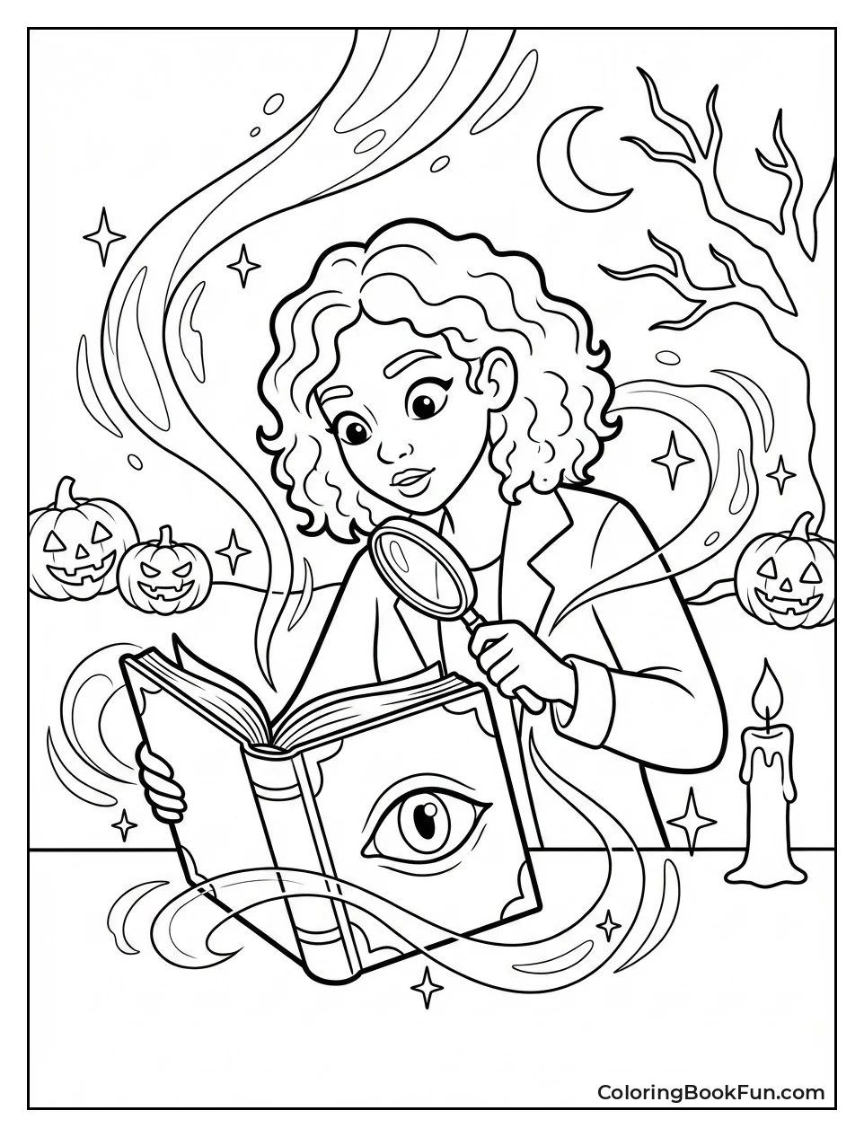 Allison with Spellbook