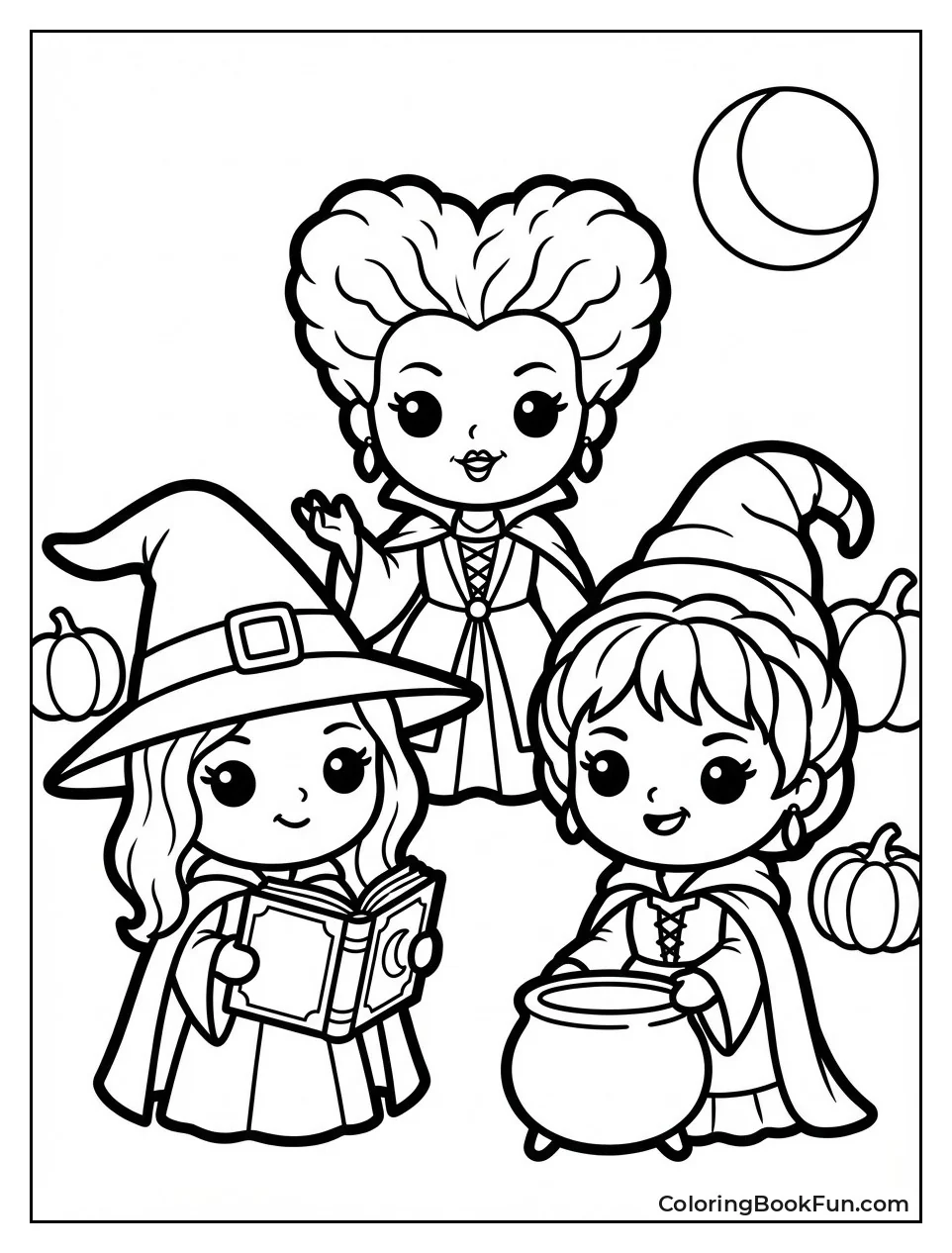 Kawaii Sanderson Sisters