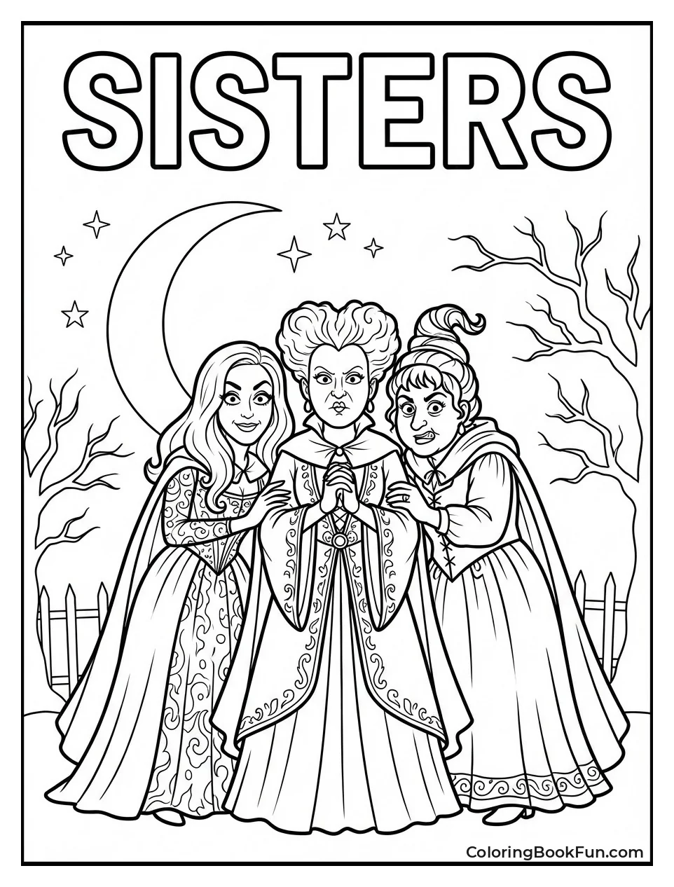 Sanderson Sisters Trio