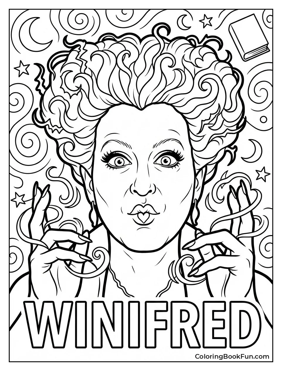 Winifred Sanderson Portrait