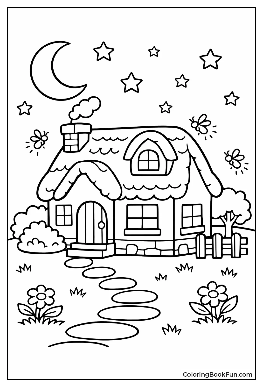 Cottage Under the Stars