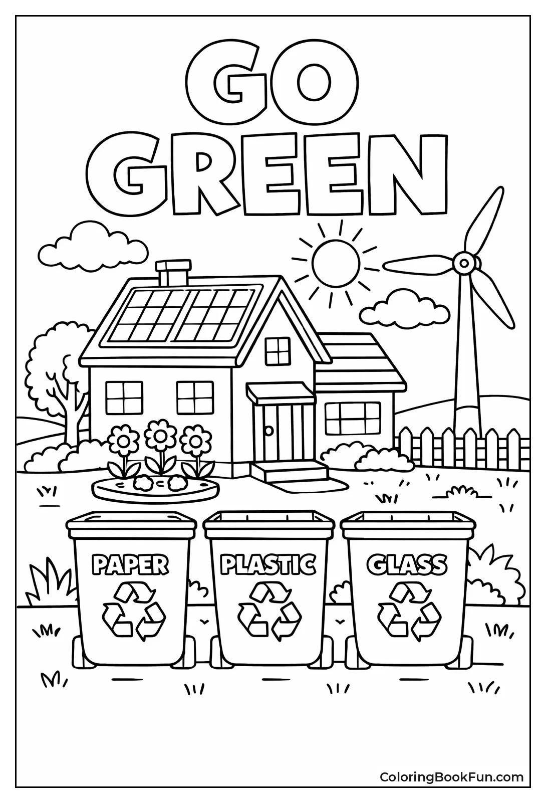 50 House Coloring Pages Free PDFs ColoringBookFun