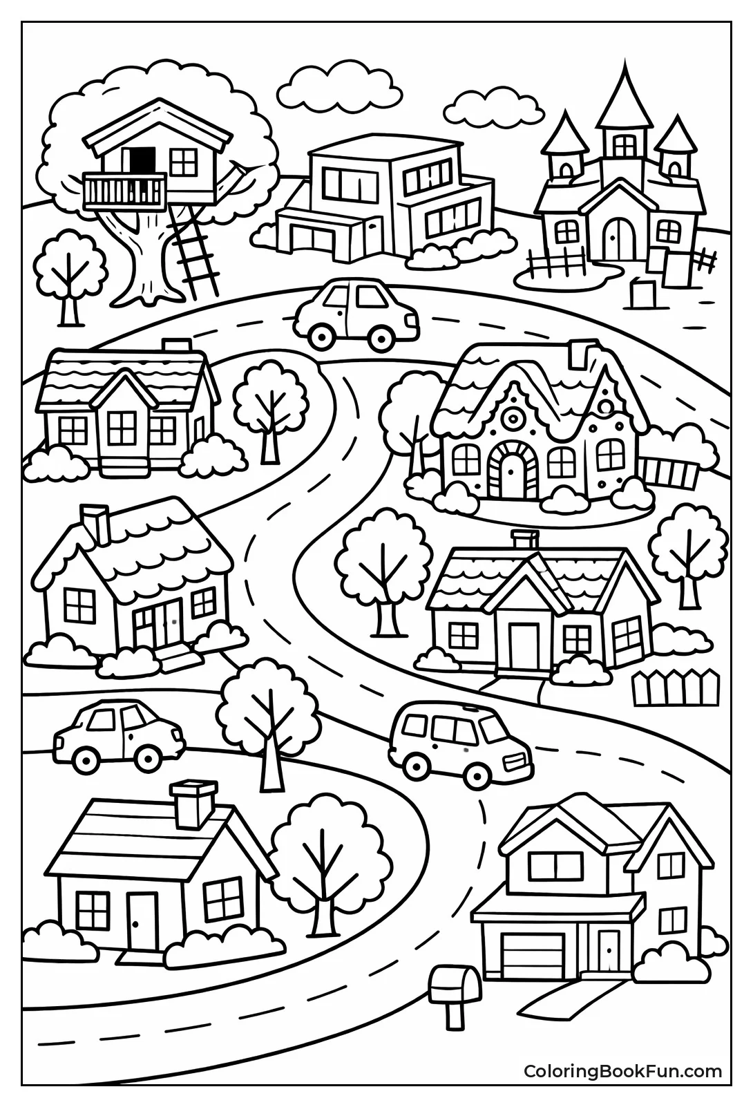 Neighborhood Bird's Eye View