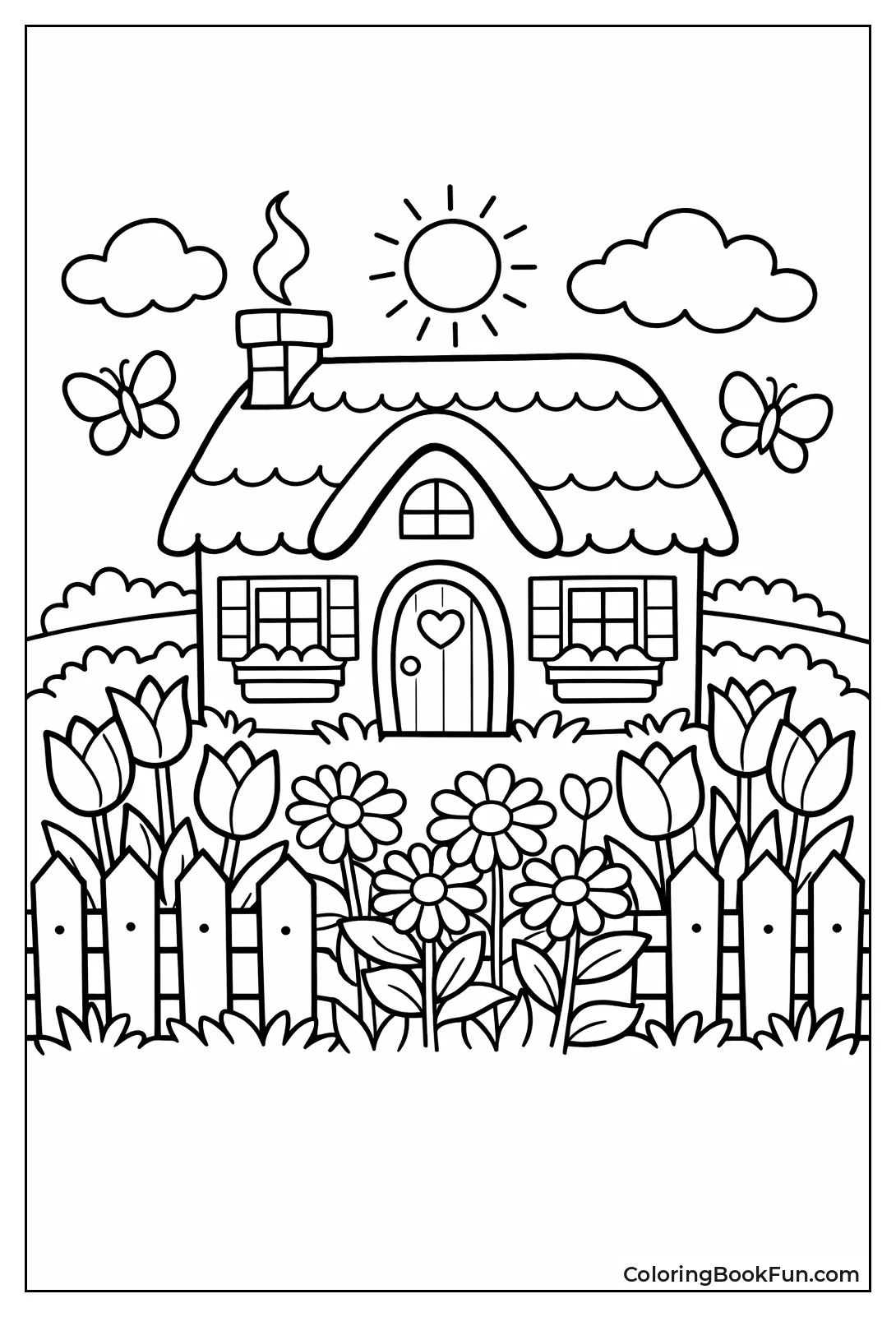 Spring Flower Cottage