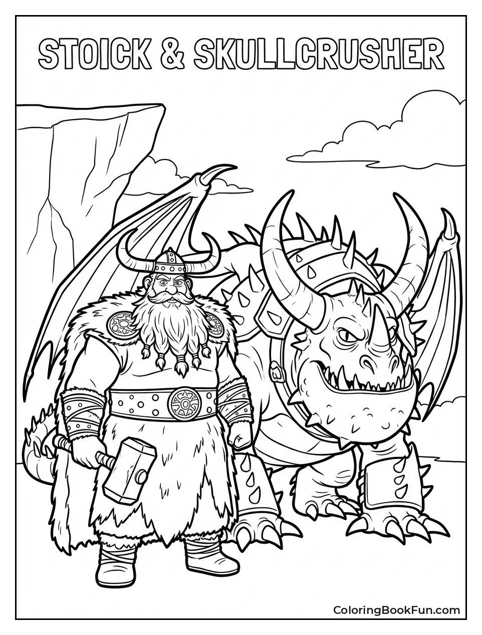 Stoick and Skullcrusher