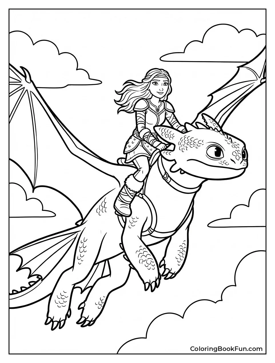 Valka and Cloudjumper