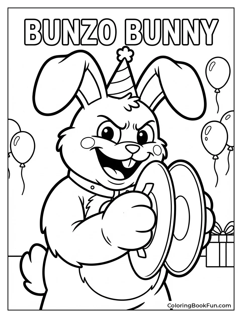 Bunzo Bunny Drumming