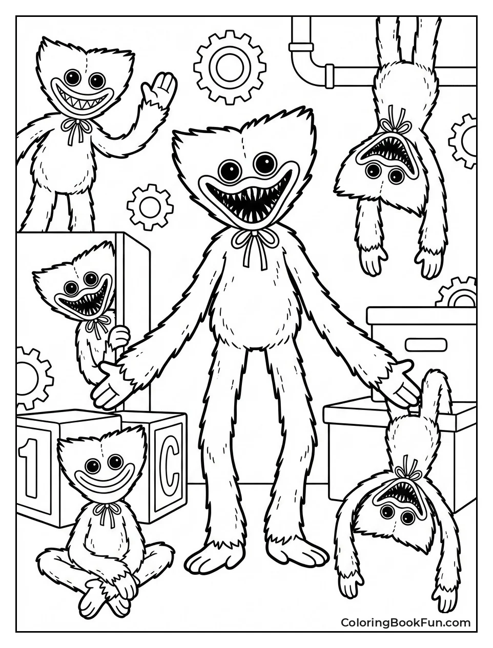 Huggy Wuggy Ensemble