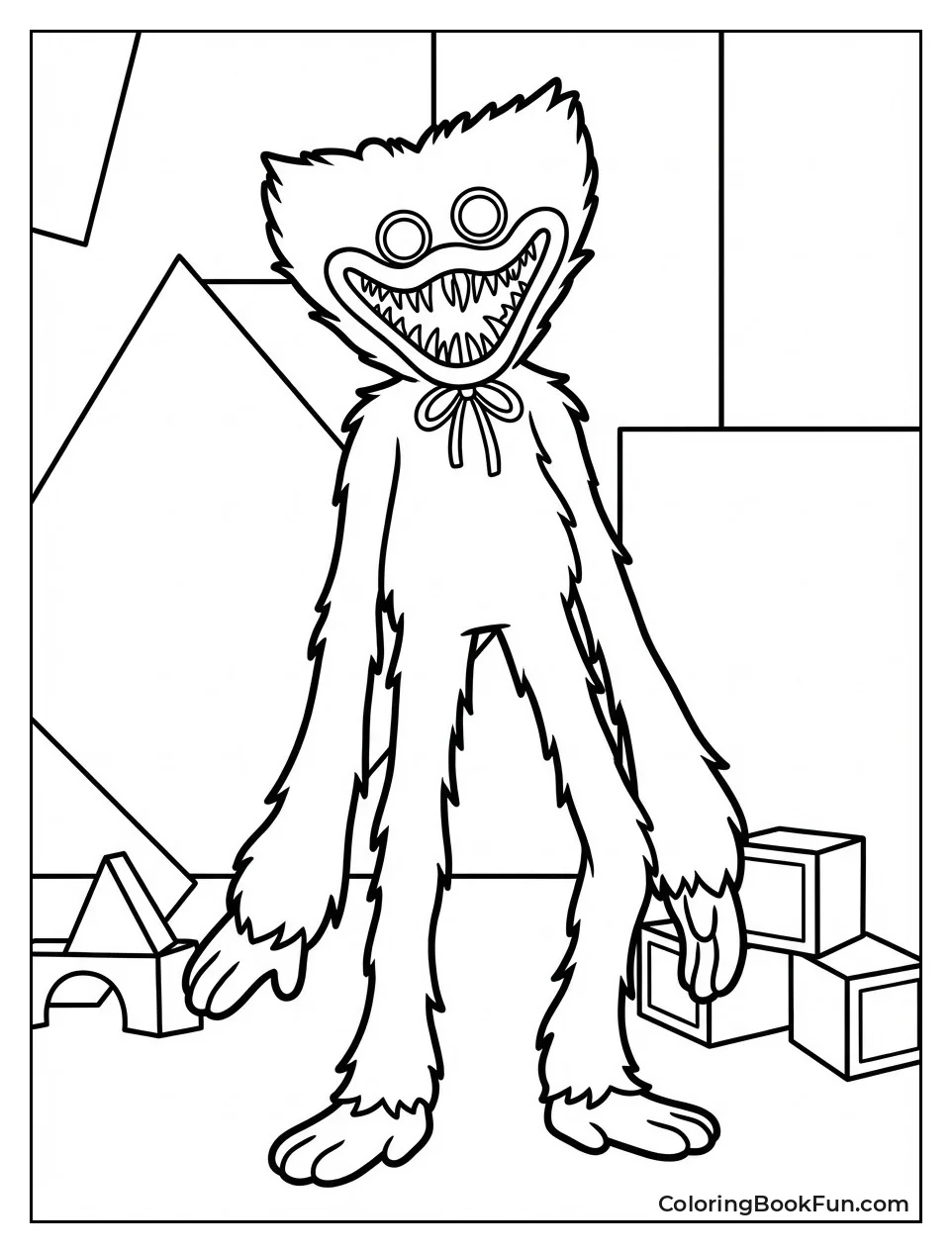 Fierce Monster Huggy