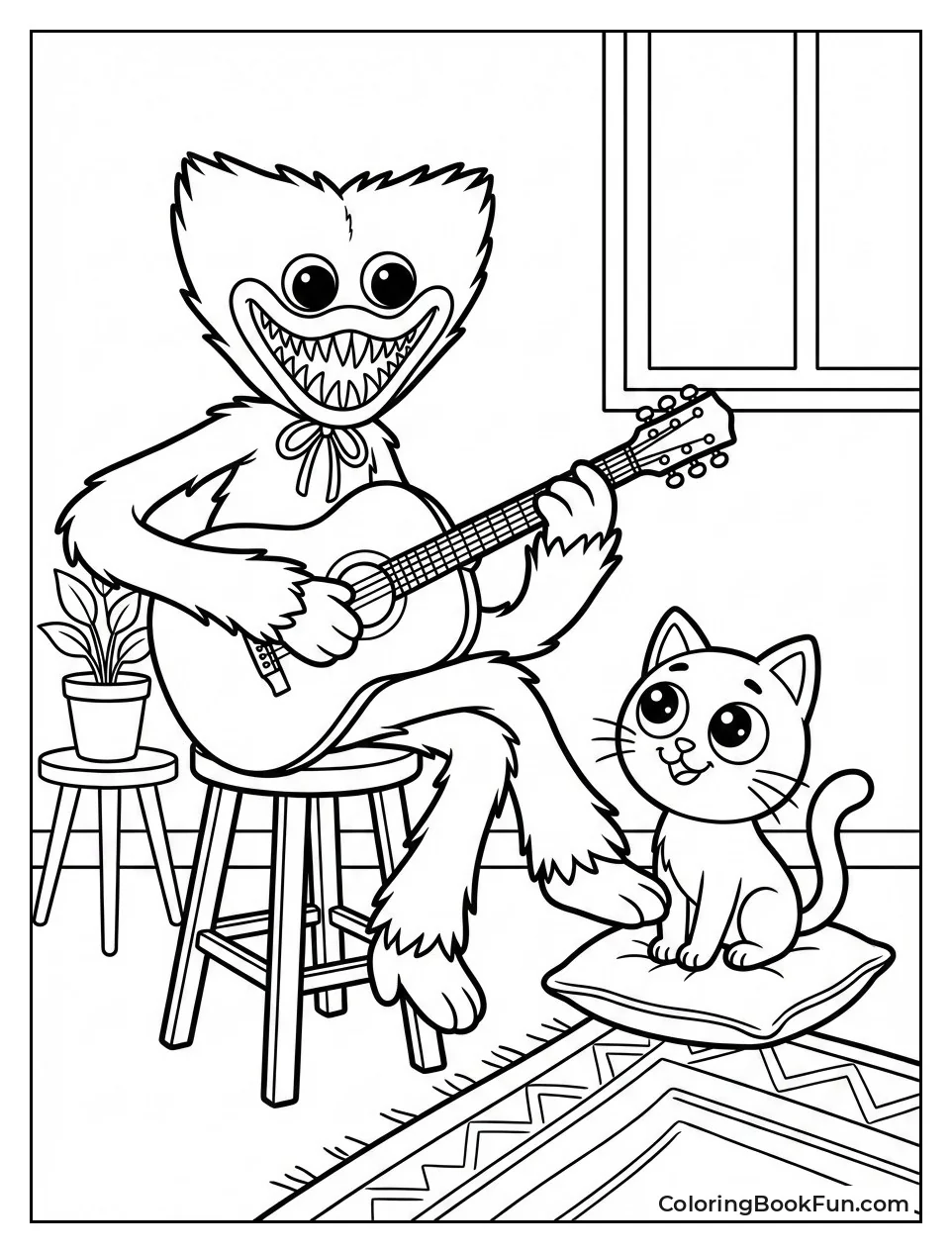 Guitar Playing Huggy