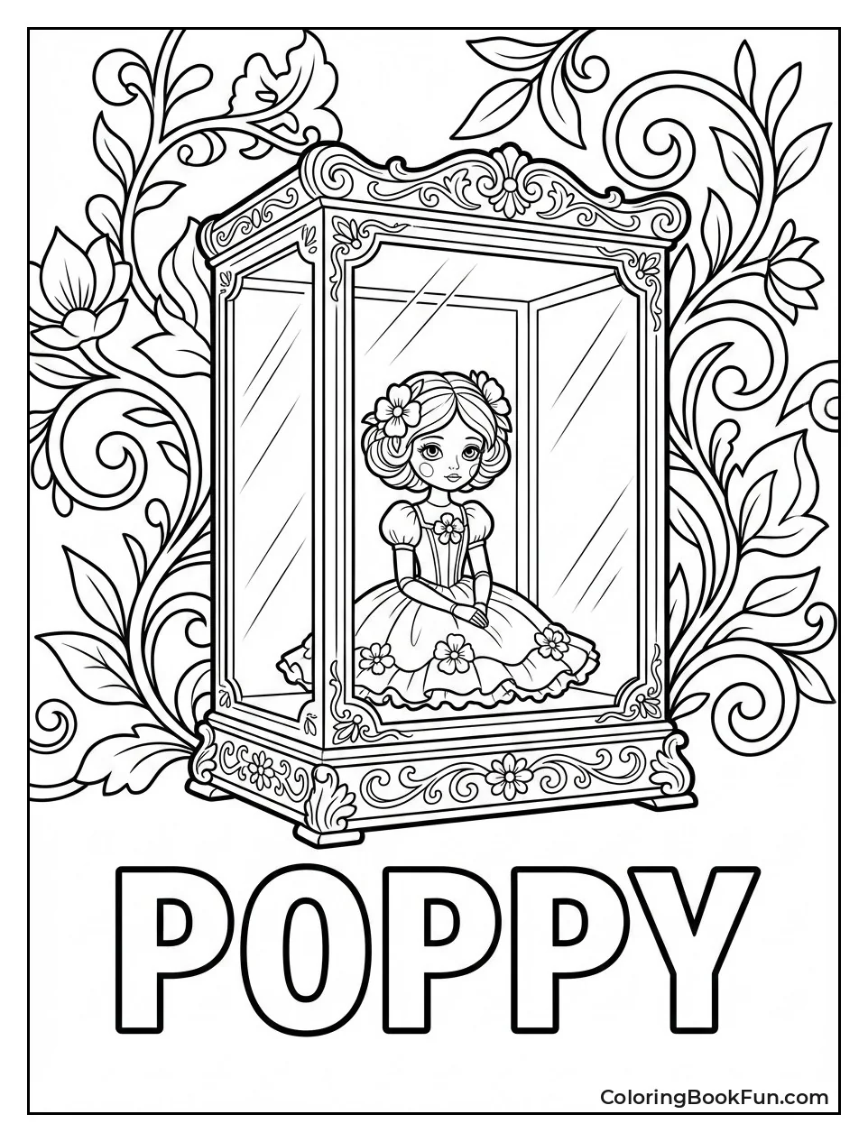 Poppy Doll in Case