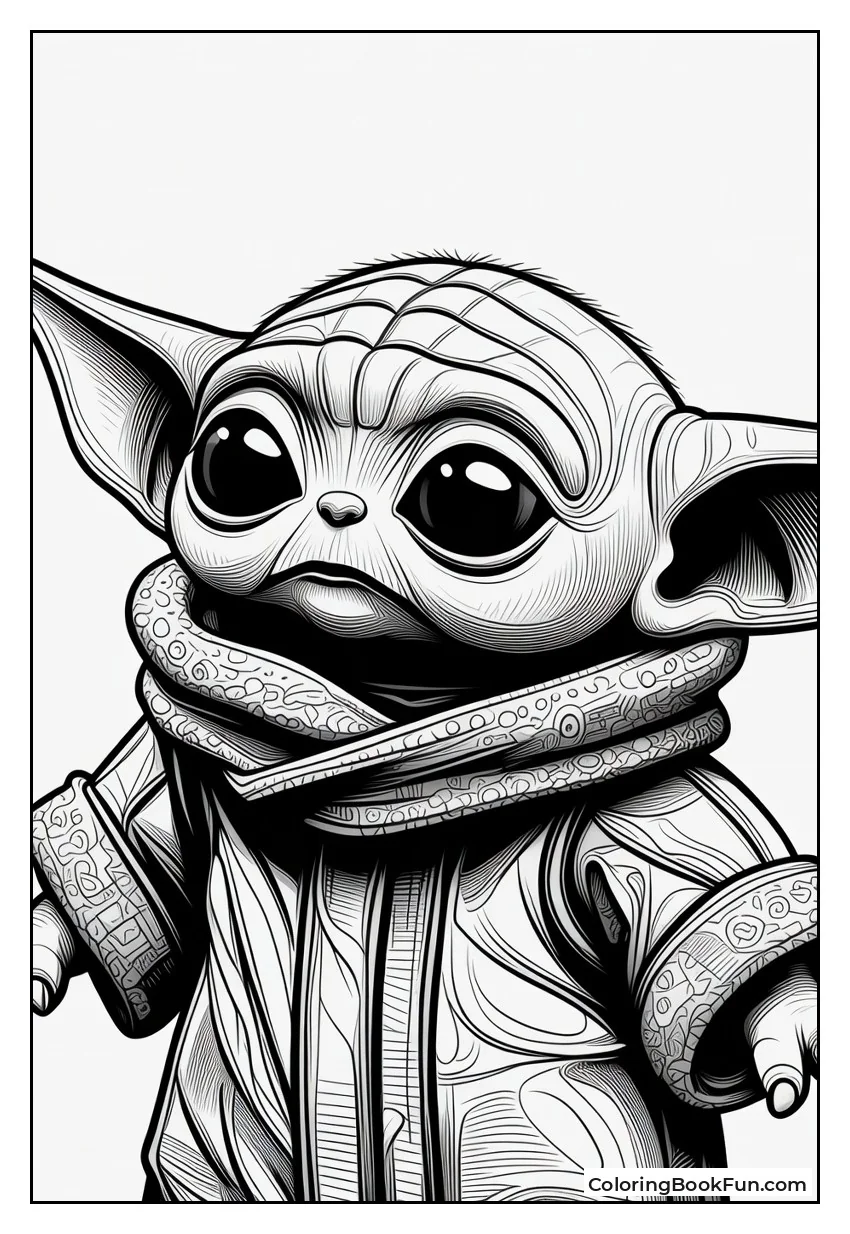 Intricate Baby Yoda