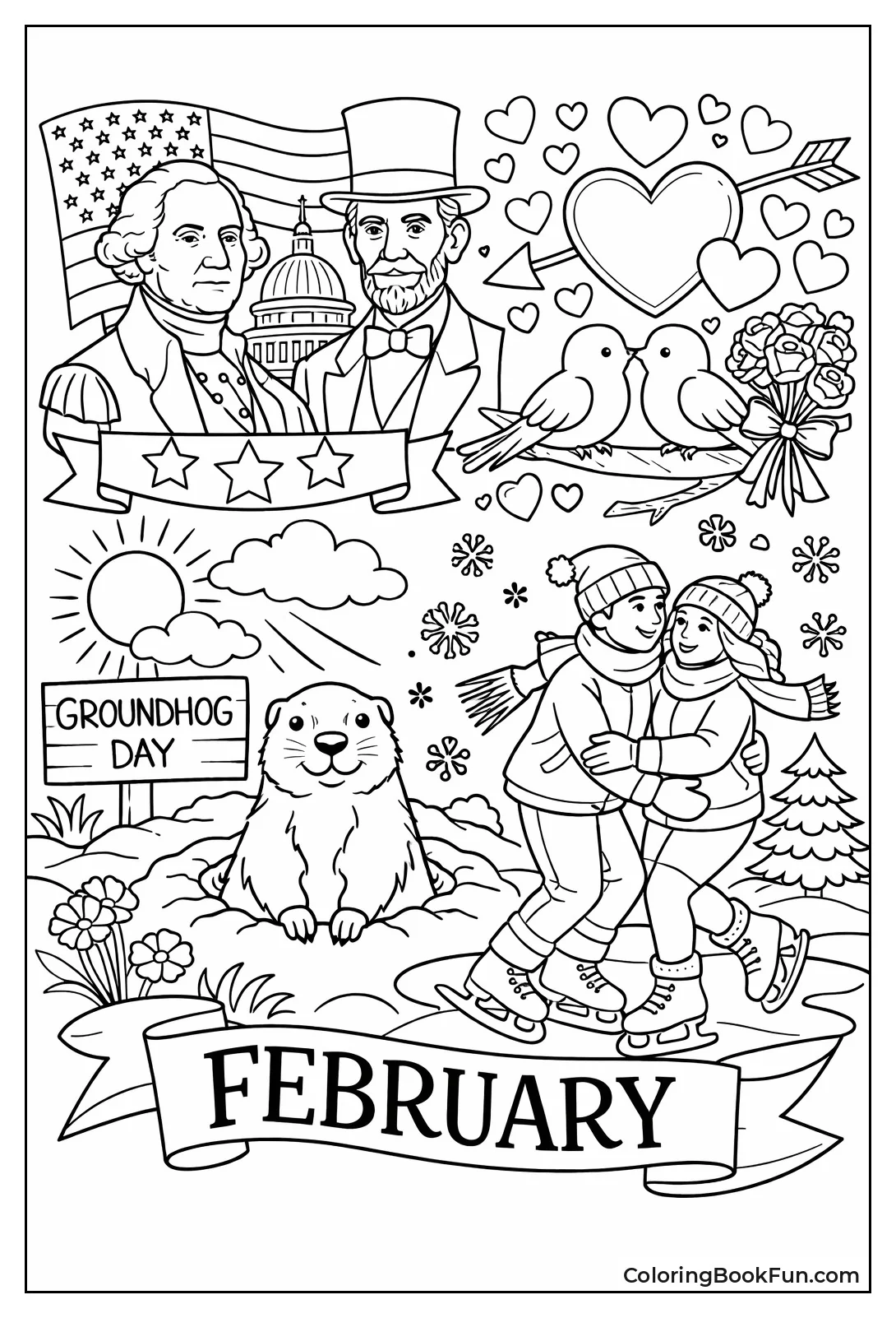 Intricate February Patterns