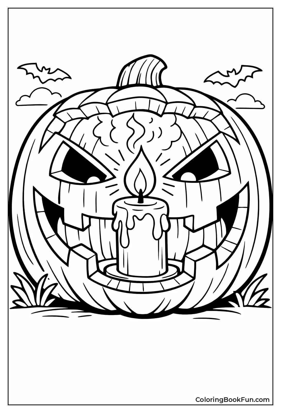 Candle Flame Interior