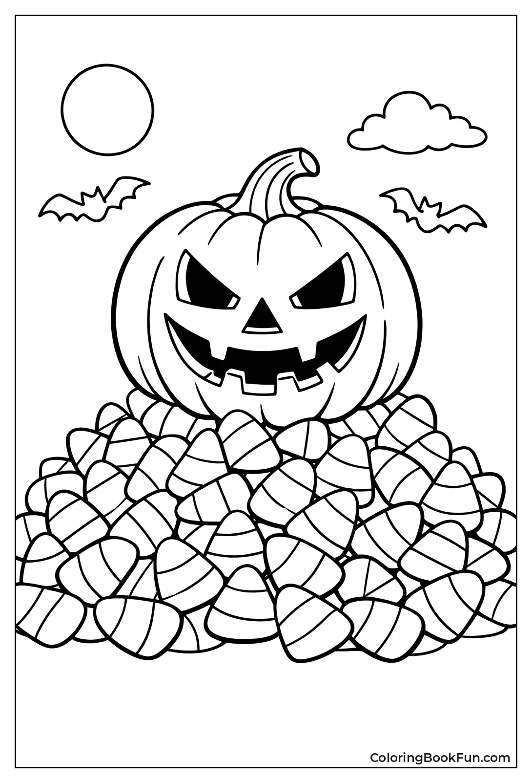 Candy Corn Pile