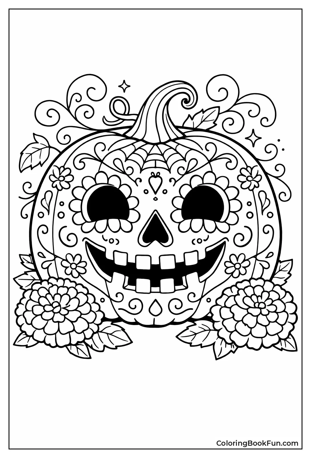 Day of the Dead Pumpkin