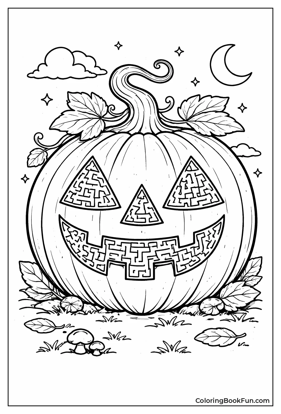 Maze Carved Interior