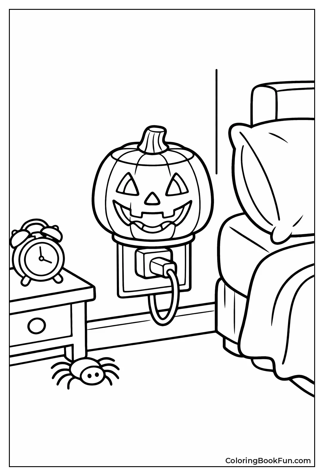 Jack o' Lantern Night Light