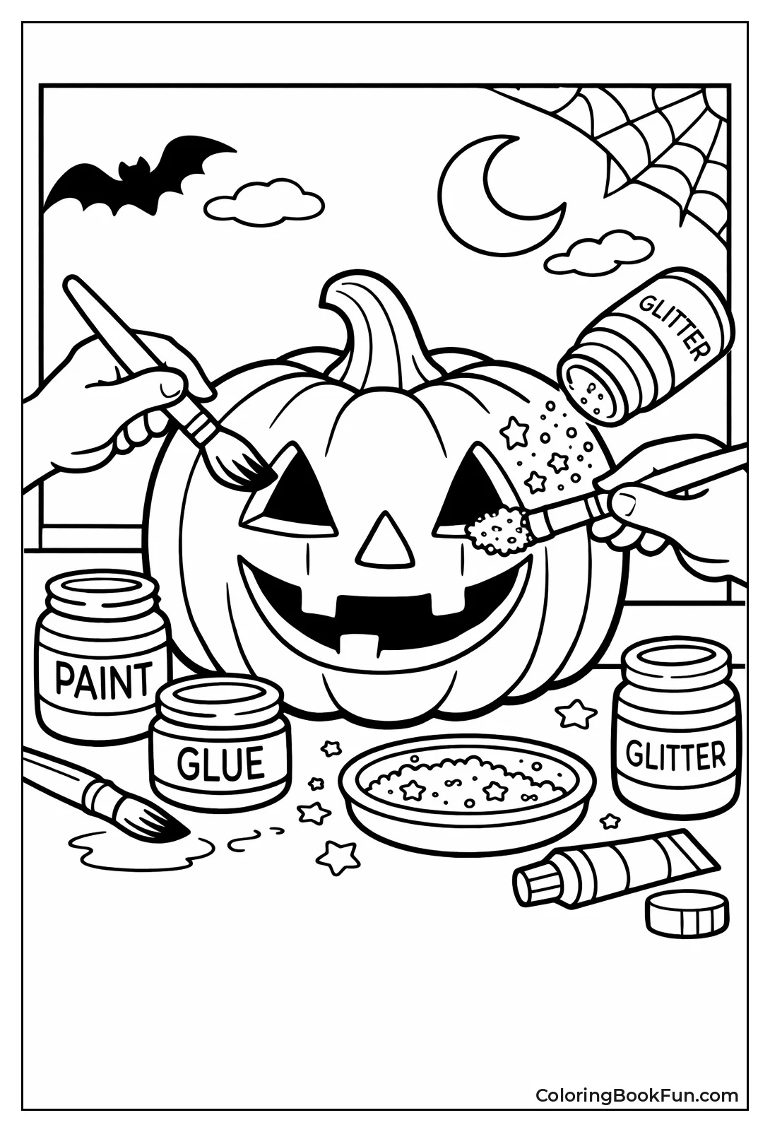 Painted Pumpkin Craft