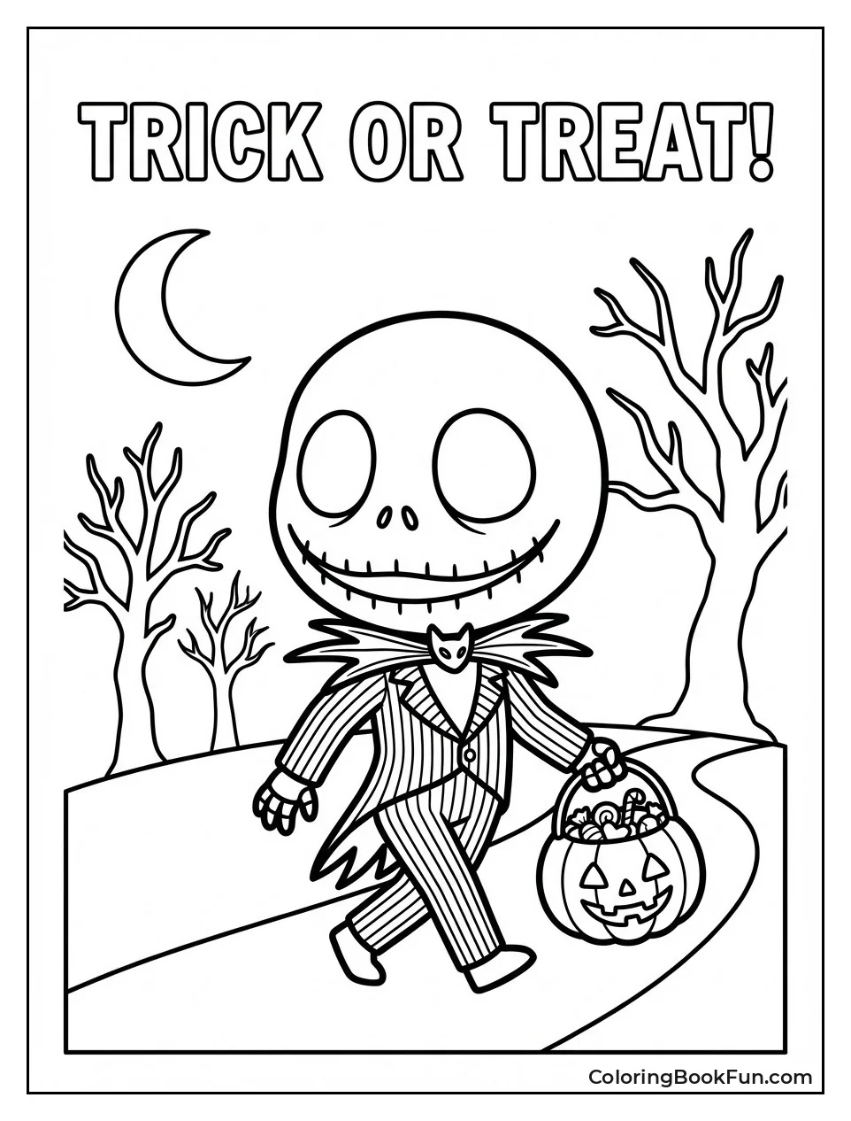 Chibi Jack Trick or Treat