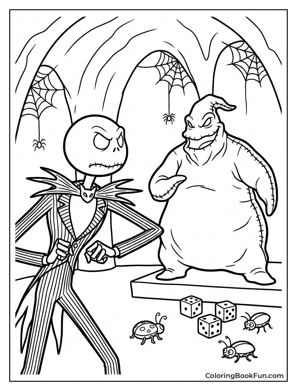 Oogie Boogie Confrontation