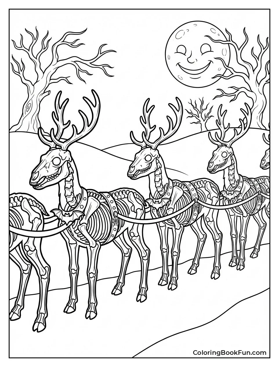 The Ghostly Reindeer