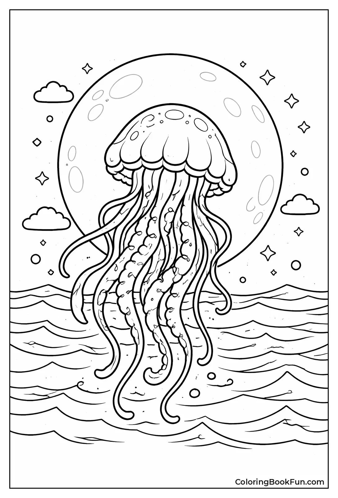 Jellyfish Silhouette