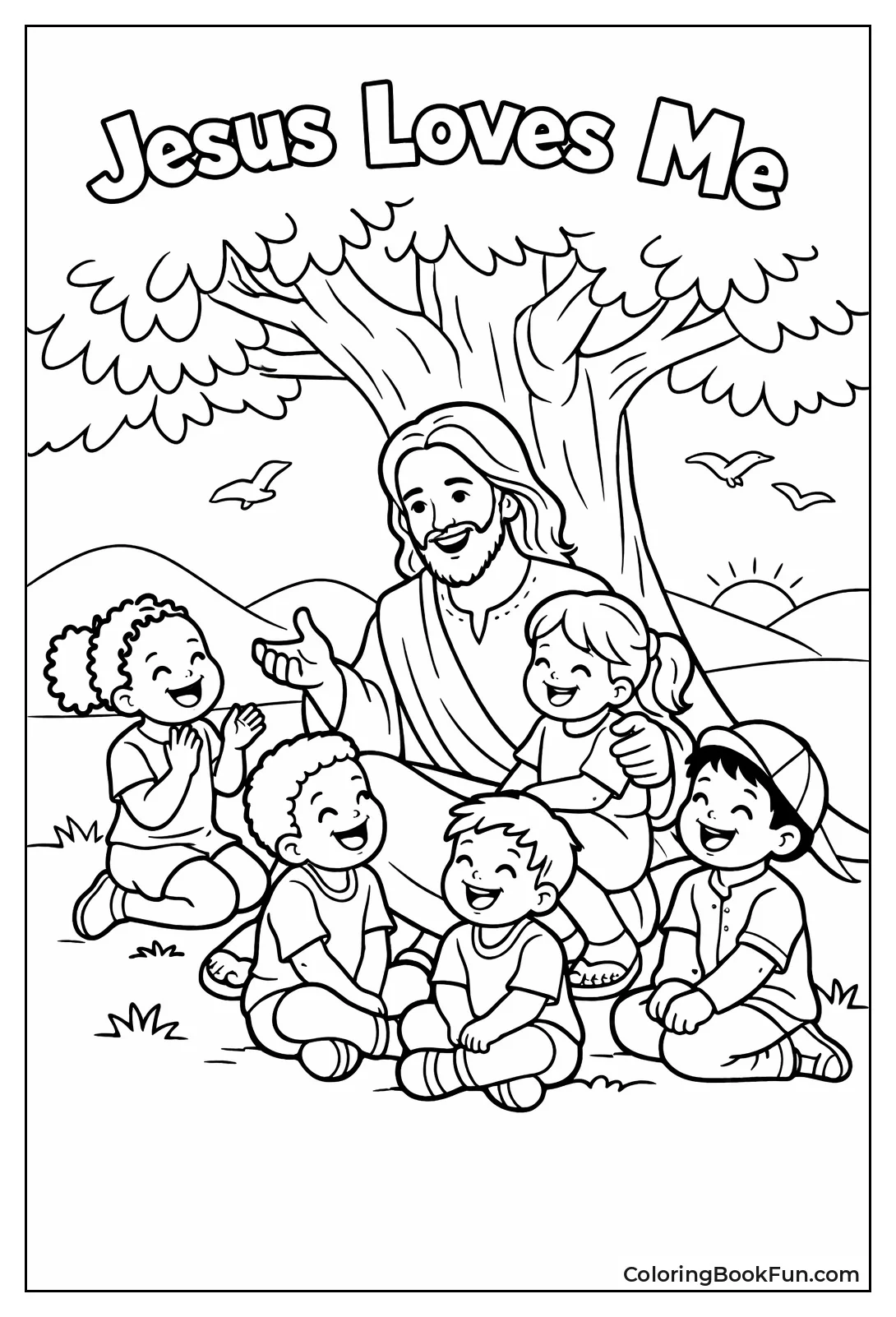 Jesus Blessing the Children