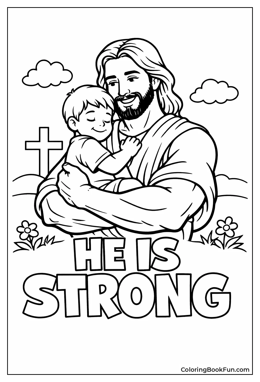Strong Jesus Holds