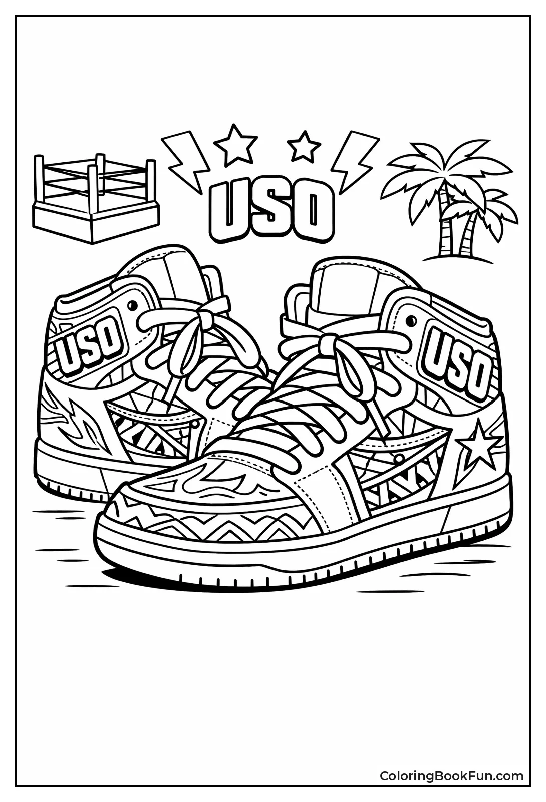 Custom Wrestling Kicks