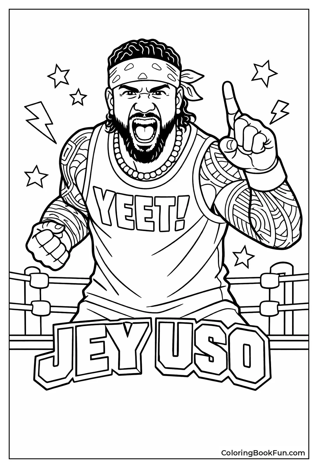 Jey Uso Portrait