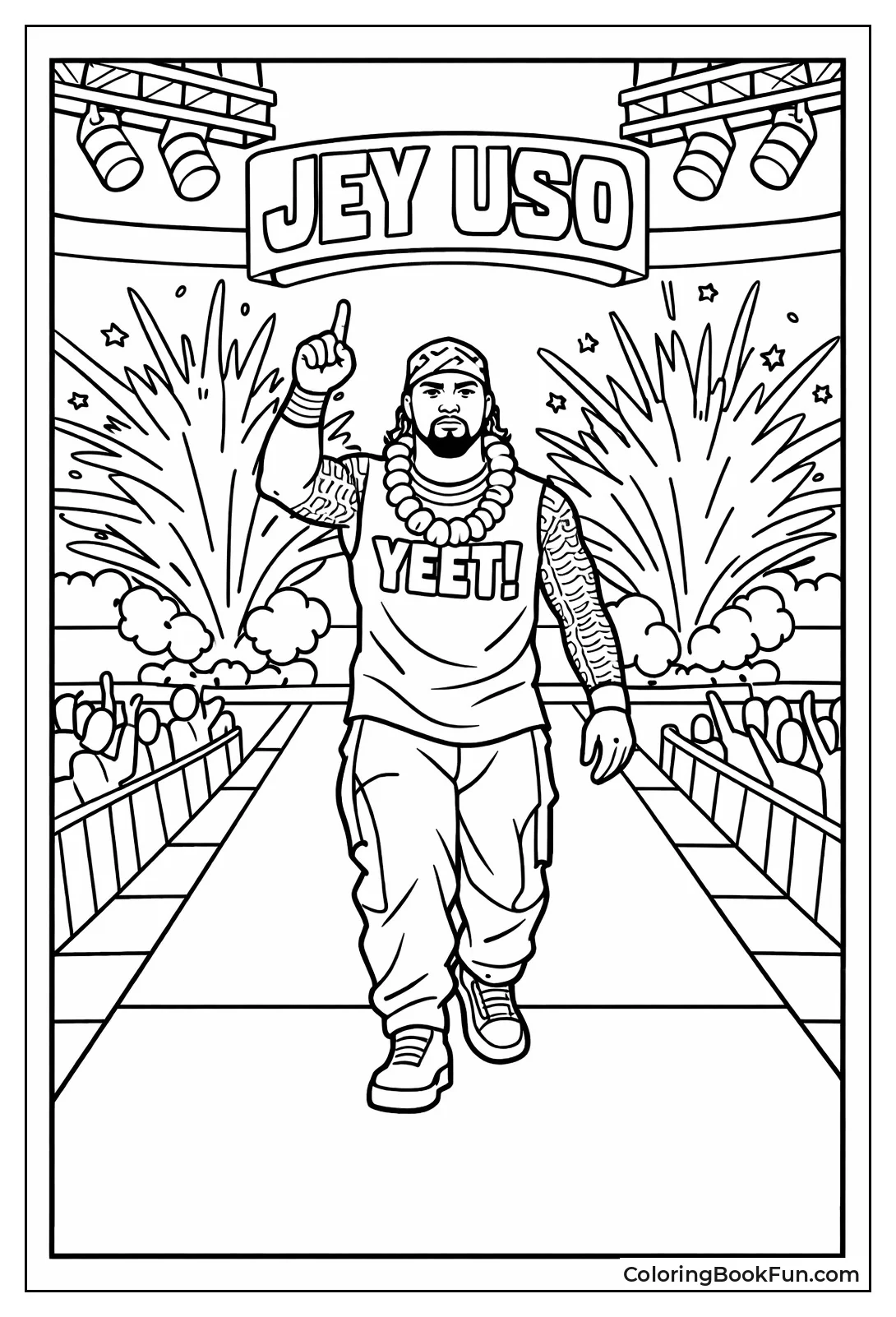 WrestleMania Entrance