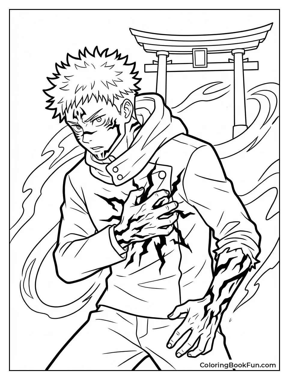 Itadori Sukuna Fusion