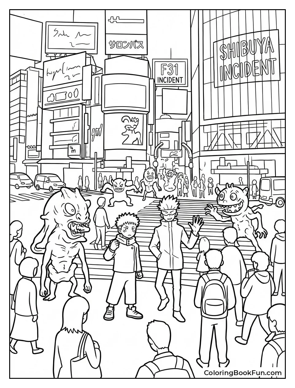 Shibuya Street Chaos