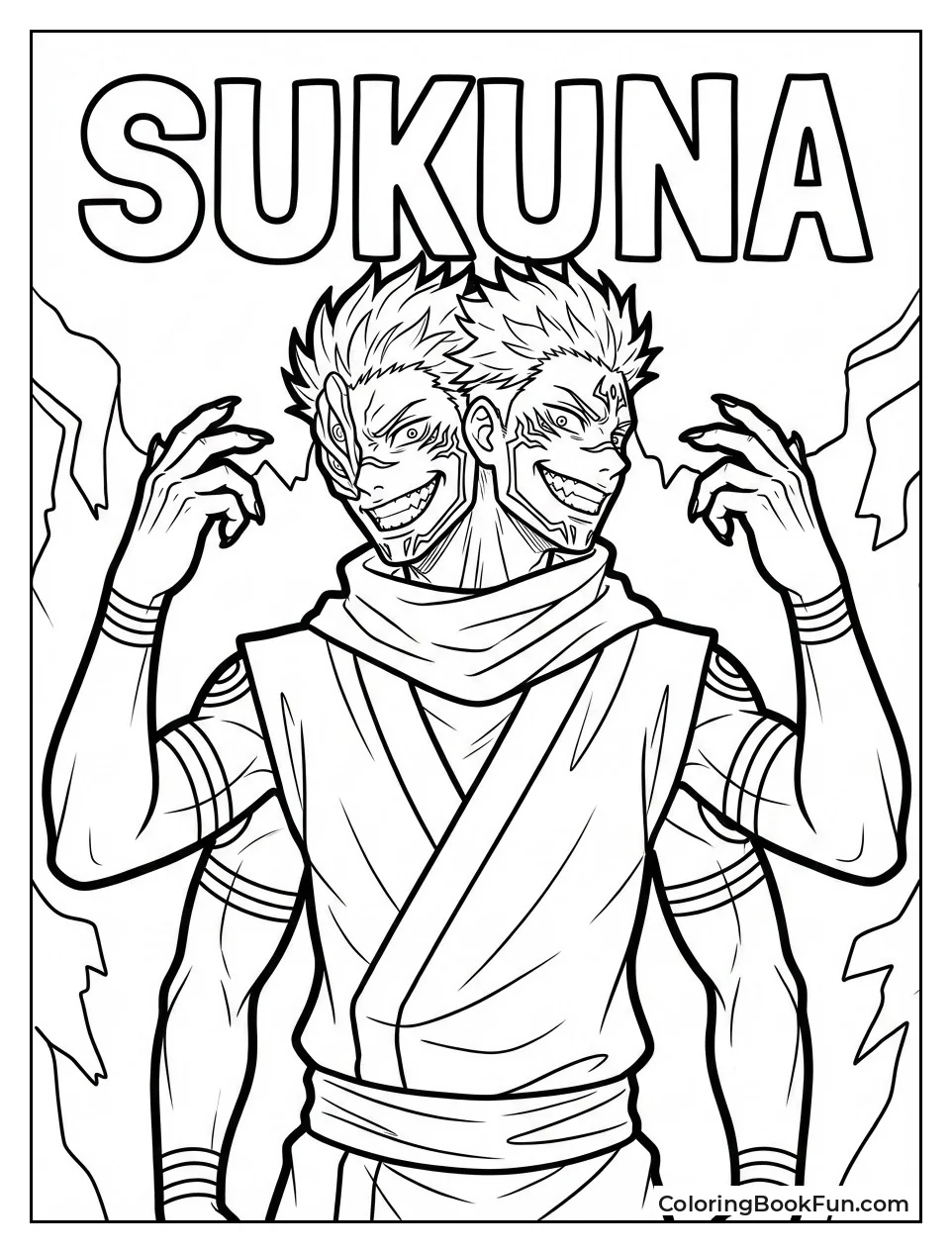 Sukuna Four Arms