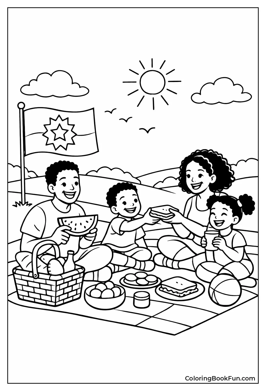 Family Picnic Gathering