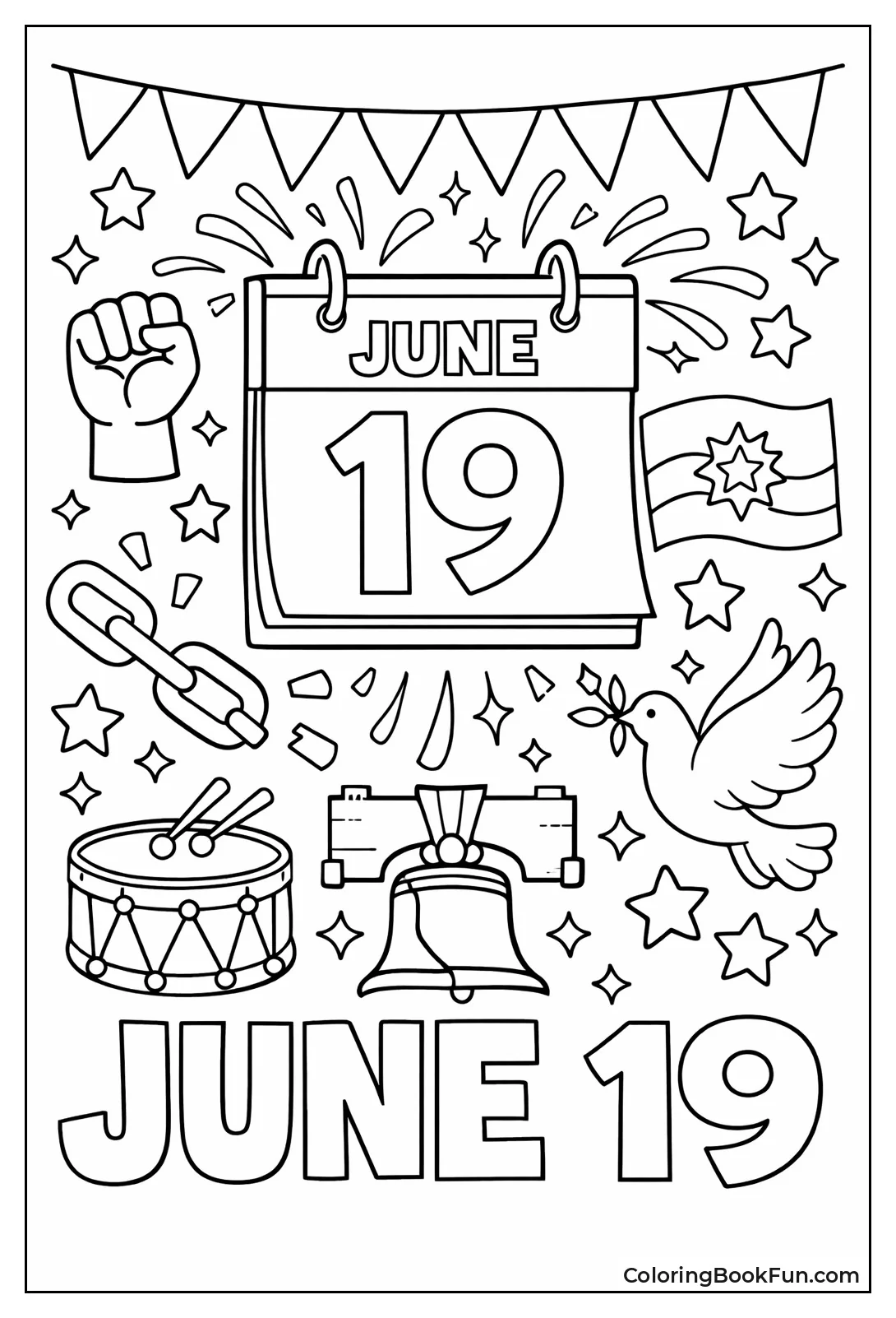 June 19 Calendar