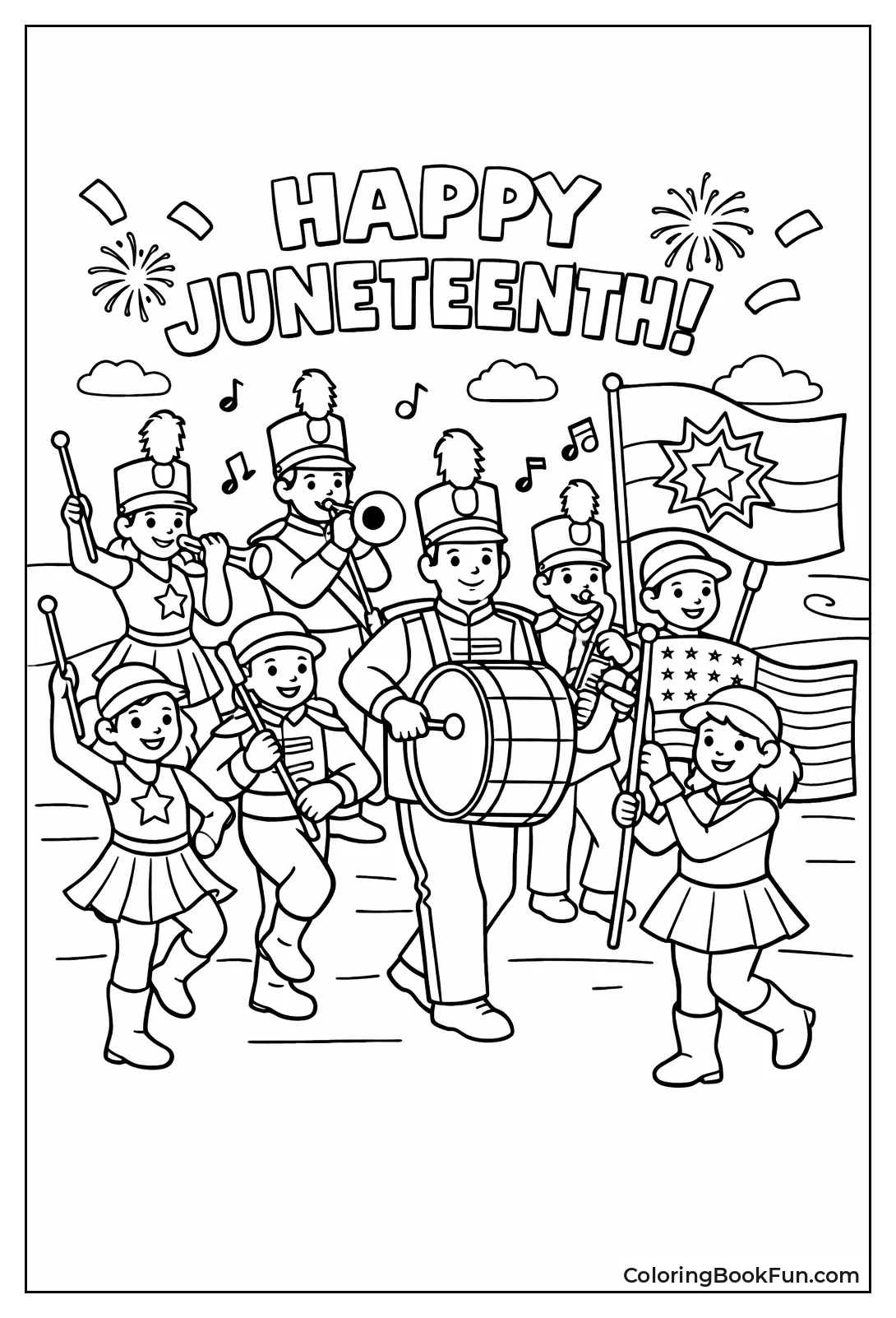 Marching Band Parade