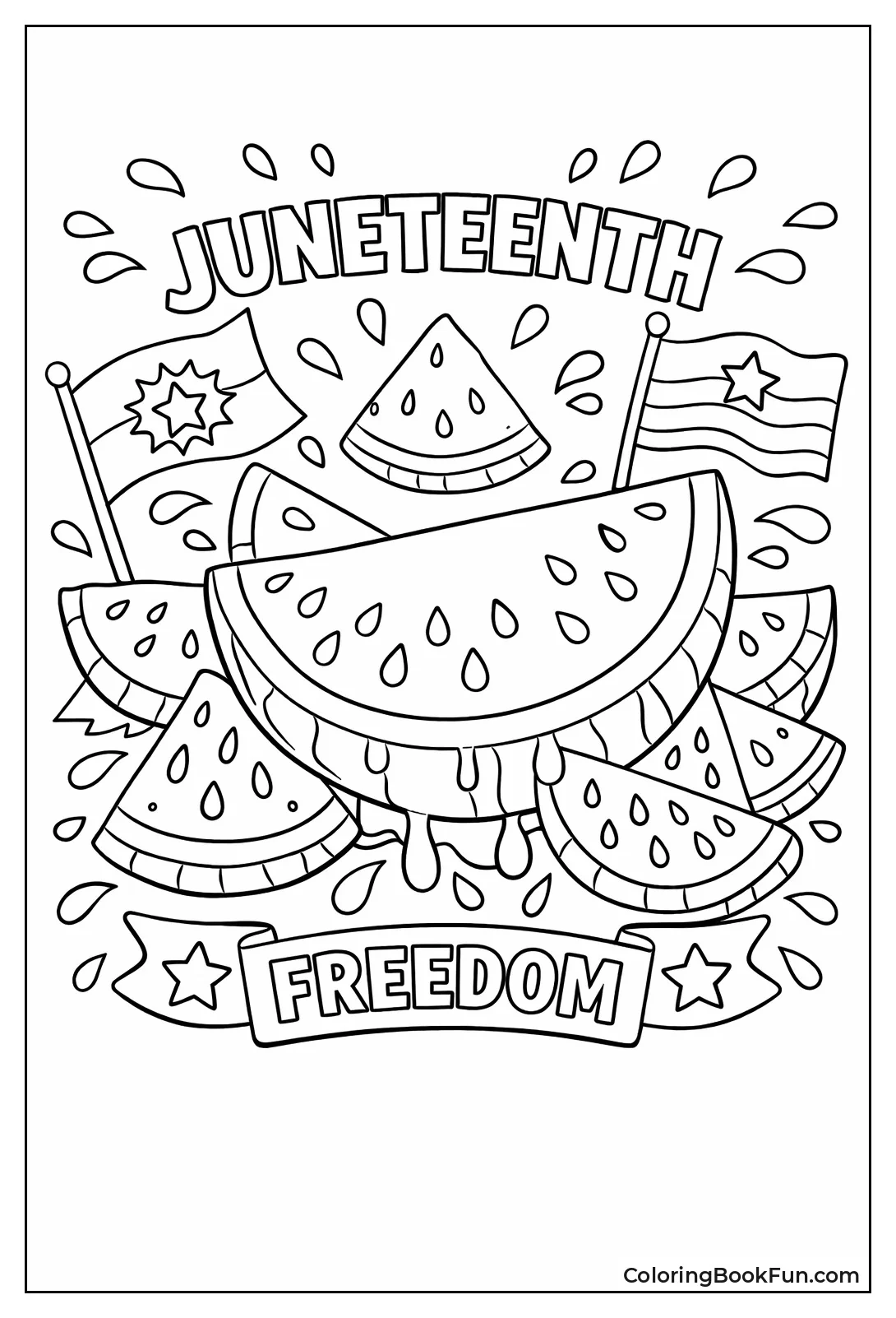 Watermelon Slice Pattern