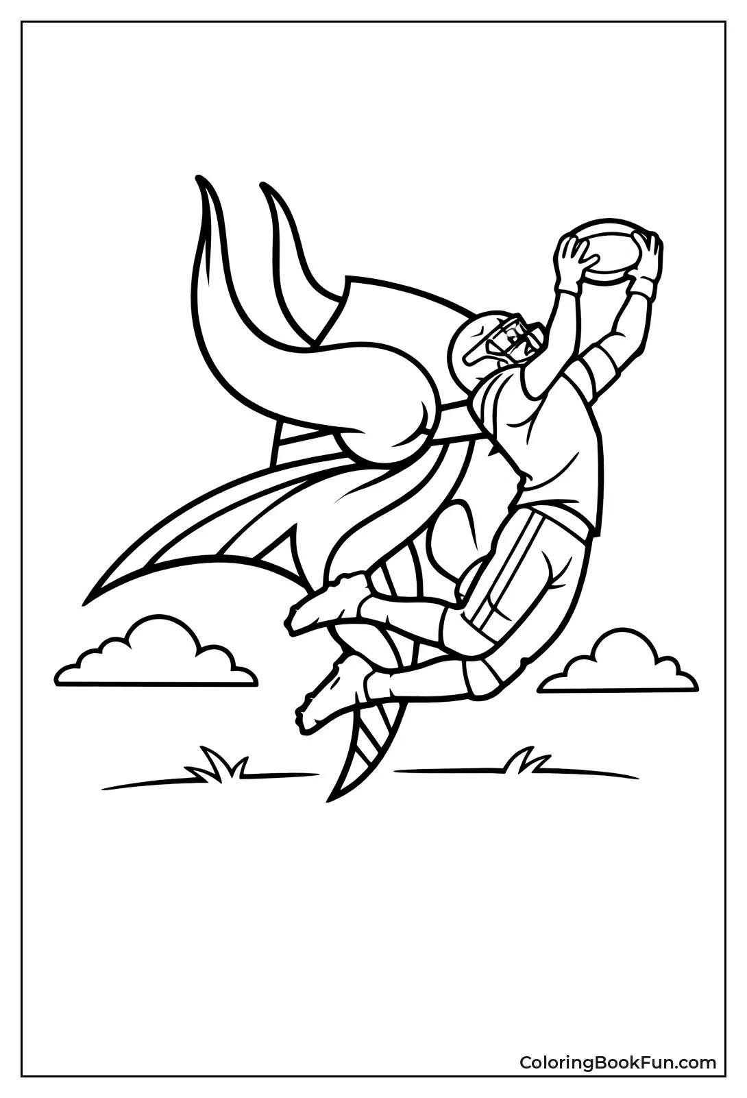 Vikings Logo Silhouette