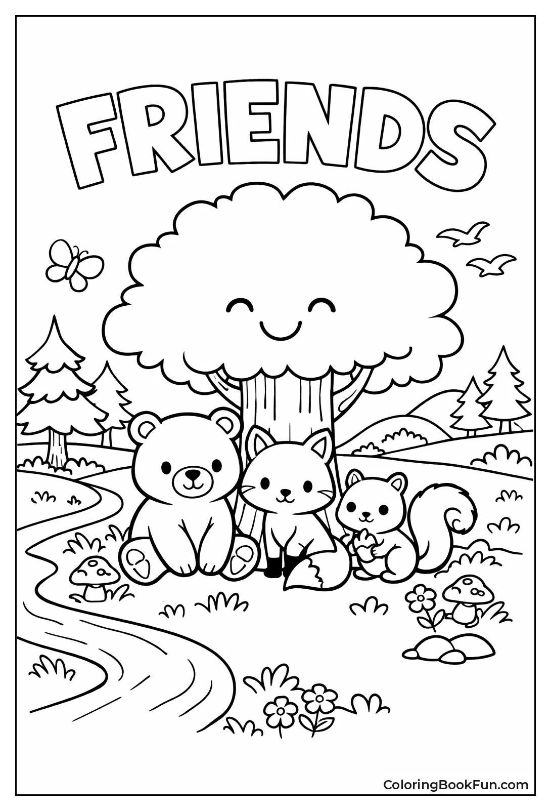 Kawaii Forest Friends