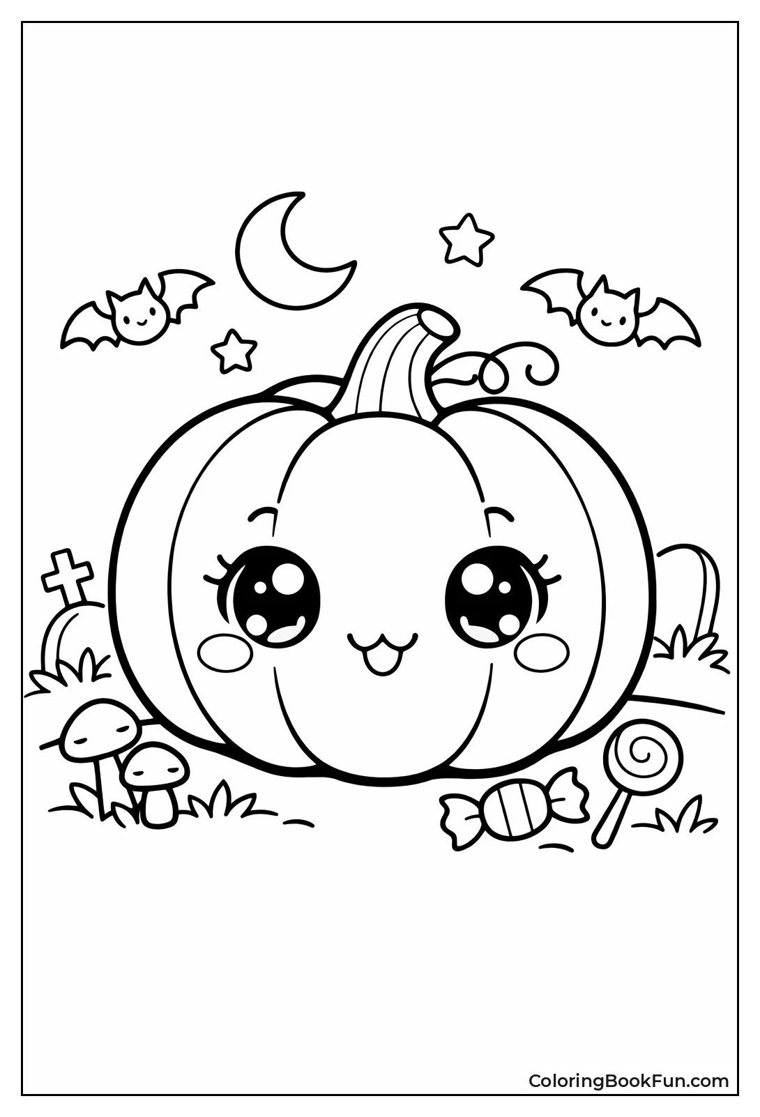 Kawaii Jack o' Lantern