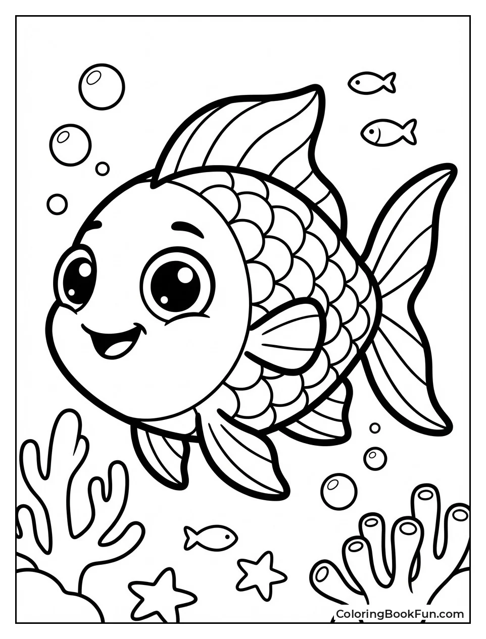 Kawaii Rainbow Fish