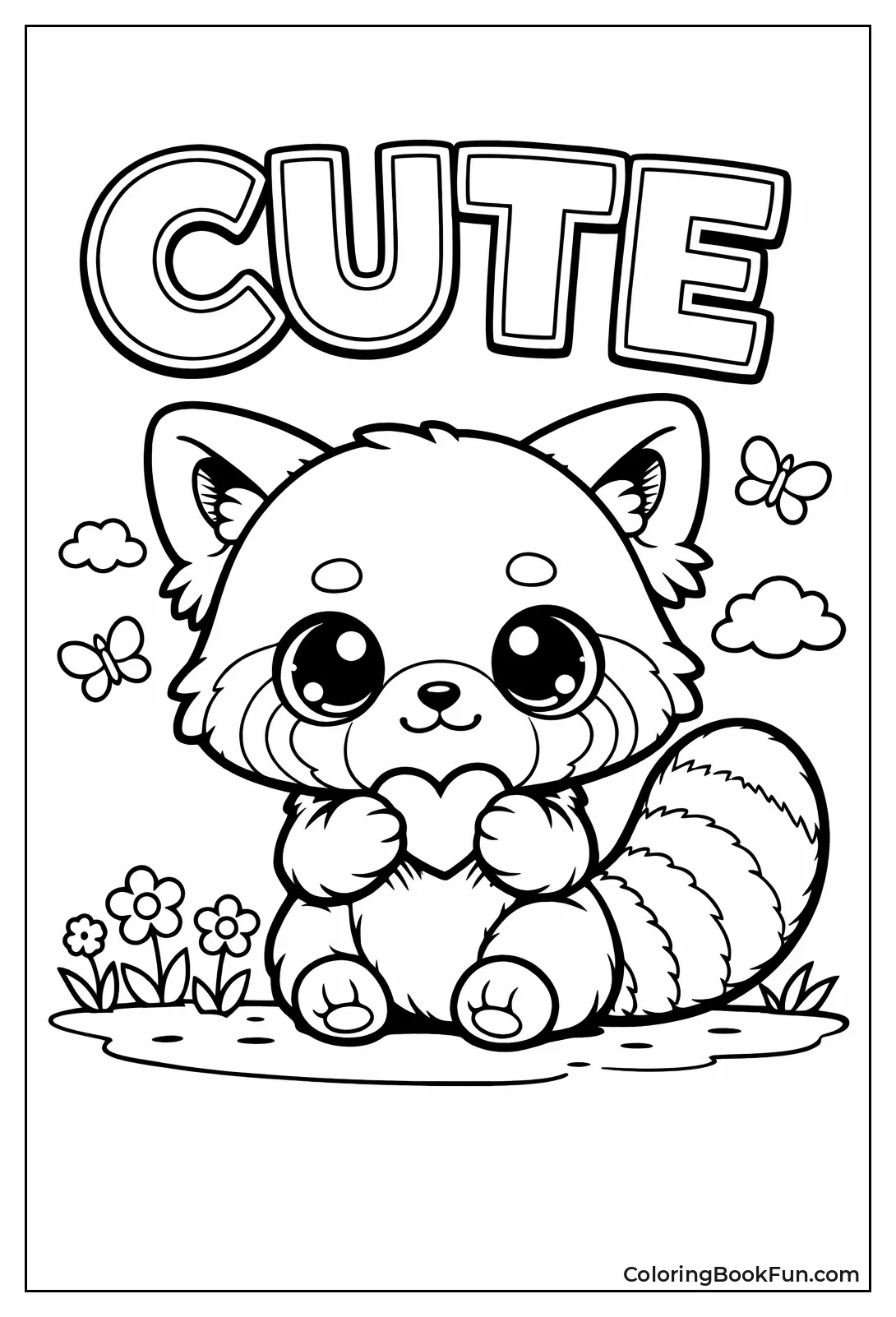 Kawaii Red Panda