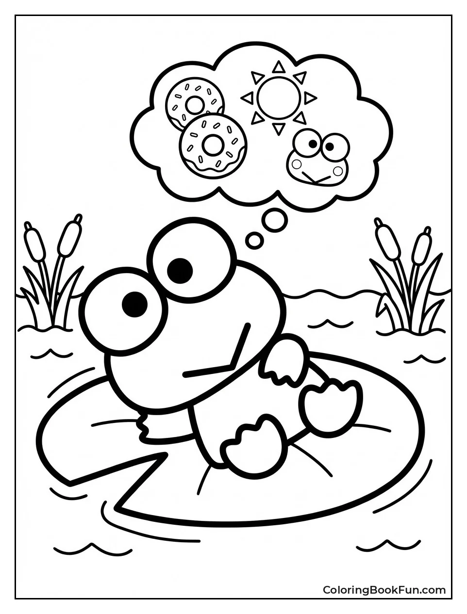 Keroppe Daydream Nap