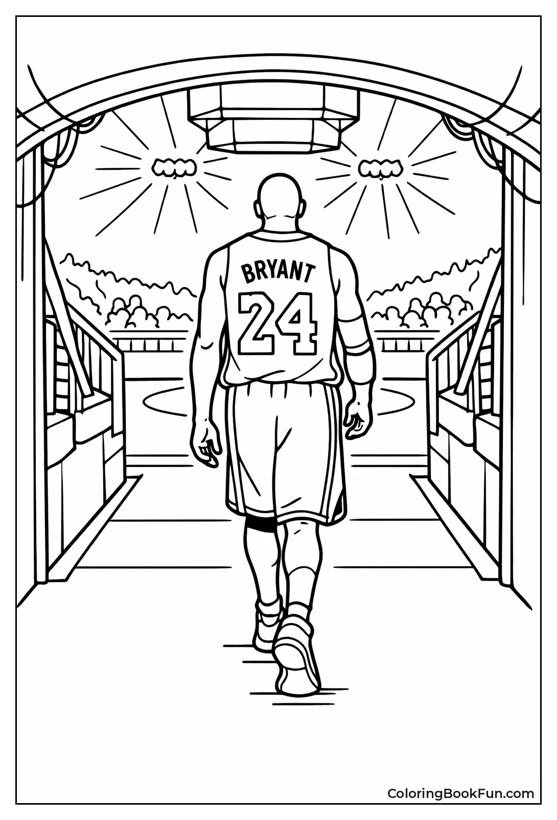 Tunnel Walk to Court